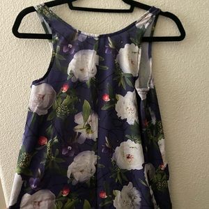 Oiselle Blue Floral passport dress 2